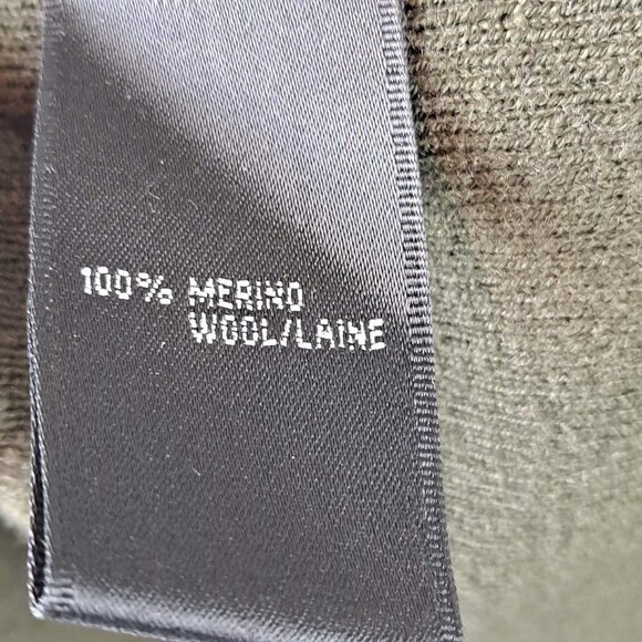 Lafayette 148 Size Medium Dark Olive Green Tank Top and Shawl Collar Sweater - Picture 8 of 15